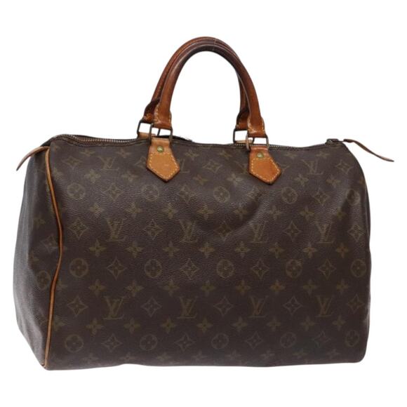 LOUIS VUITTON Monogram Speedy 35 Hand Bag M41524 - Picture 1 of 16